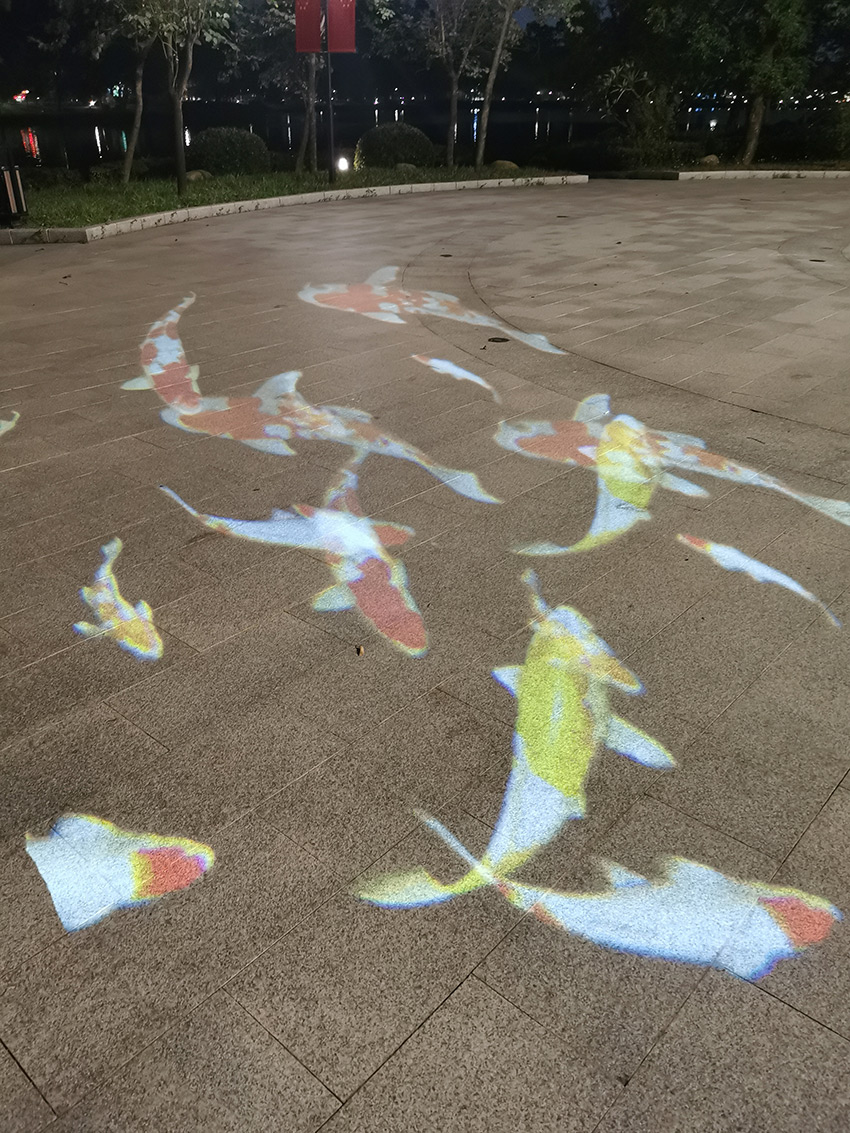 南国桃园国庆节亮化设计制作施工项目