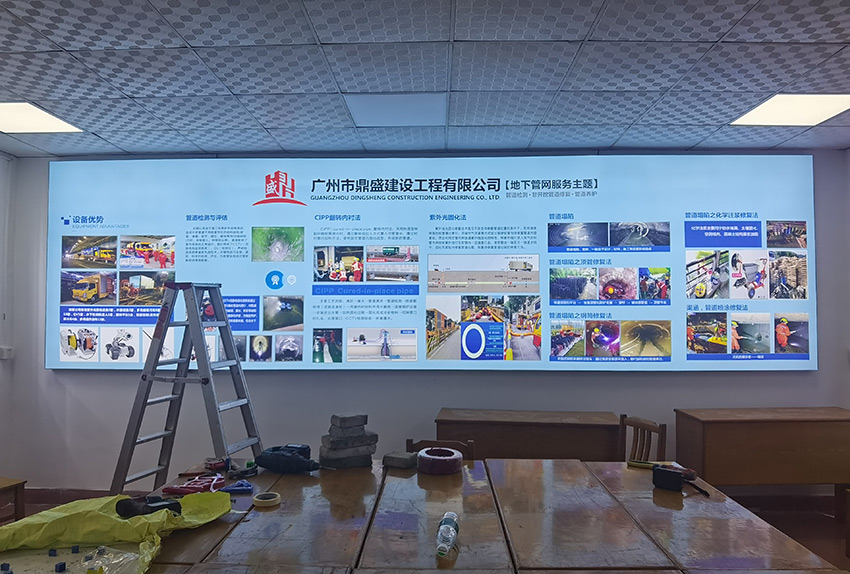 鼎盛企业文化灯箱制作施工项目
